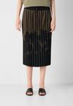 Юбка Marc Cain Pleated skirt, Olive Drab/Olive - фото 3