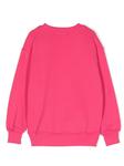 MSGM Kids толстовка с логотипом, розовый - фото 2
