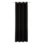 Штора DOVE с люверсами, 1 шт. Tom Tailor Home, черный - фото