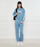 Свитер миндело Relaxed fit Pinko, синий - фото 2