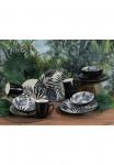 Набор посуды Tropicana Creatable, 16 штук, черный - фото 3
