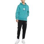 Худи Air Jordan Flight Fleece Hoodie 'Teal' - фото 4