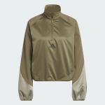 Куртка Adidas Basketball Half-Zip Pullover, цвет Olive Strata - фото 4