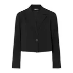 Короткий блейзер Pieces Rosa, черный - фото