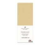 Простынь на резинке 100% хлопок 140х200. Darbene, желтый - фото