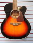 Акустическая гитара Takamine GJ72CE 12 String Brown Sunburst - фото