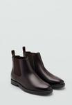 Ботинки Mango Classic ankle boots, Brown - фото 2