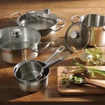 Профессиональная кастрюля для Bra, сталь - фото 7