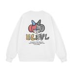 Свитшот RELAX Series Unisex LEVEL, темно-фиолетовый (с флисовой подкладкой) - фото 11