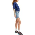 Джинсовые шорты женские светло-голубые Levi’S - фото 5