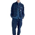 Куртка denim short coverall jacket 'blue' Human Made, синий - фото 3