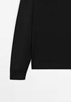 Топ Massimo Dutti MERINO LONG SLEEVE, Black - фото 9