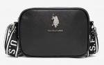 Сумка кросс-боди U.S. Polo Assn.Classic Zip, черный/белый - фото