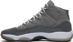 Кроссовки Air Jordan 11 Retro GS Cool Grey 2010, серый - фото 3