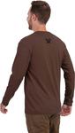Лонгслив Vortex Optics Core Logo, темно-коричневый - фото 2