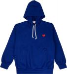 Худи Comme des Garçons PLAY Heart Hooded Sweatshirt 'Blue', синий - фото