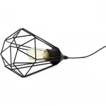 Настольная лампа EGLO «TARBES», 1 лампочка, лампочка E27 | без лампочек, черный - фото