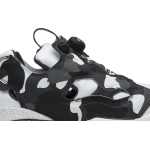 Кроссовки a bathing ape x mita x instapump fury 'white black camo' Reebok, белый - фото 2