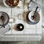 Набор тарелок десертных Ikea Strimmig, 21 см, 4 предмета, серый - фото 5