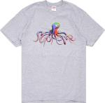 Футболка Supreme Tentacles Tee 'Heather Grey', серый - фото