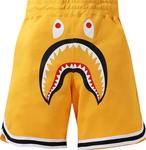 Шорты BAPE Shark Basketball Sweat Shorts 'Yellow', желтый - фото 2