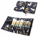 Свернутая косметичка с органайзером для кистей., Frezarkowo - фото