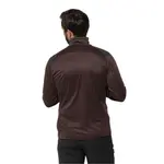 Флис Jack Wolfskin Kammweg full zip, красный - фото 2