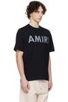 Футболка Amiri с принтом Amiri, черный - фото 2