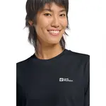 Футболка с коротким рукавом Jack Wolfskin Essential, черный - фото 4