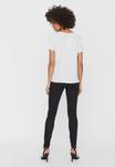 Блуза Vero Moda Curve VMSASHA ZIP, White - фото 3