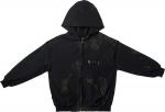 Худи Balenciaga Small Fit Zip-Up Hoodie 'Black', черный - фото