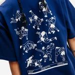 DECATHLON Футболка с рисунком – Uppercute синего цвета - фото 6