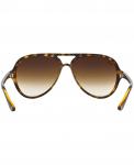 Солнцезащитные очки, rb4125 cats 5000 Ray-Ban - фото 6