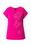 Блуза Ulla Popken RHINESTONE TEE, Pink - фото 6