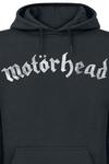 Толстовка с капюшоном Motörhead Distressed Logo, черный - фото 2