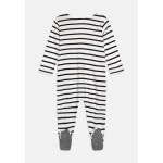 Комбинезон BABY DORS BIEN UNISEX Petit Bateau, цвет marshmallow/smoking - фото 2