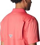 Columbia мужская поло Skiff Cast, Sunset Red - фото 5