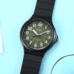 Мужские молодежные зеленые часы MW-240-3B CASIO - фото 7