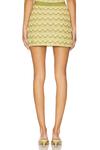 Юбка Lane skirt от Devon Windsor, pistachio stripe - фото 4