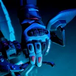 Защитные перчатки Spidi Carbo Fit leather, черный - фото 5