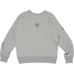 Свитшот с круглым вырезом HUMAN MADE, серый - фото 2