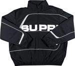 Куртка Supreme S Paneled Track Jacket 'Black', черный - фото 2