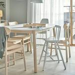 Детский стул Ikea Agam, белый - фото 6
