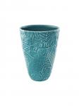 Малая ваза Bordallo Pinheiro, Equatorial, 20х15 см, Лесной синий - фото