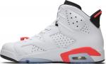 Кроссовки Air Jordan 6 Retro White Infrared 2014, белый - фото 3
