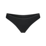 Трусы-тонг Skims Lightweight Cotton, черный - фото