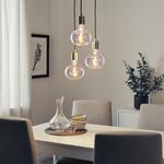 MOLNART Led светильник E27 260 лм, эллипс разноцветный, 150 мм IKEA - фото 4