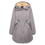 Парка Orolay Windproof Faux Fur Hooded, серый - фото