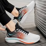 Мужские кроссовки Low Top Orange/Blue Binary, White Black Orange - фото 7