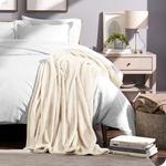 Легкое флисовое одеяло Bare Home из микроплюша, цвет Light Grey - фото 5